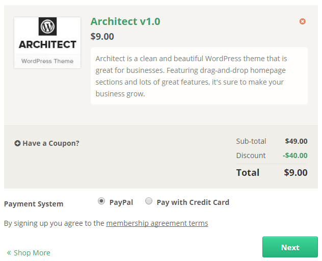 Architect WordPress Theme