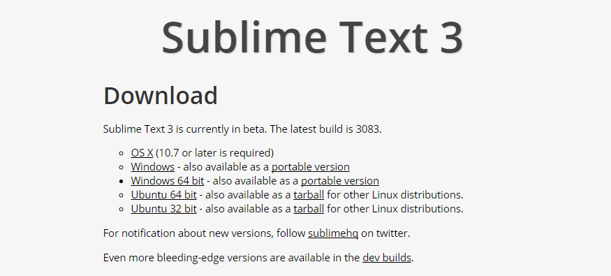 Cài đặt Sublime Text 3 SublimeText32